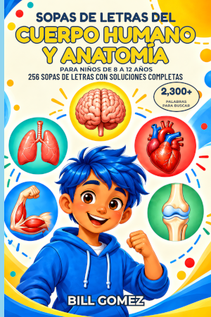 Cuerpo Humano y Anatomía para Niños book cover