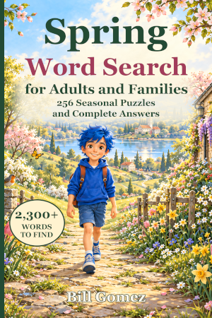 Spring Word Search book cover